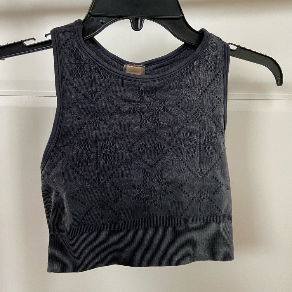 CALIA by Carrie Underwood Dark Gray Sports Tank Top Size Small